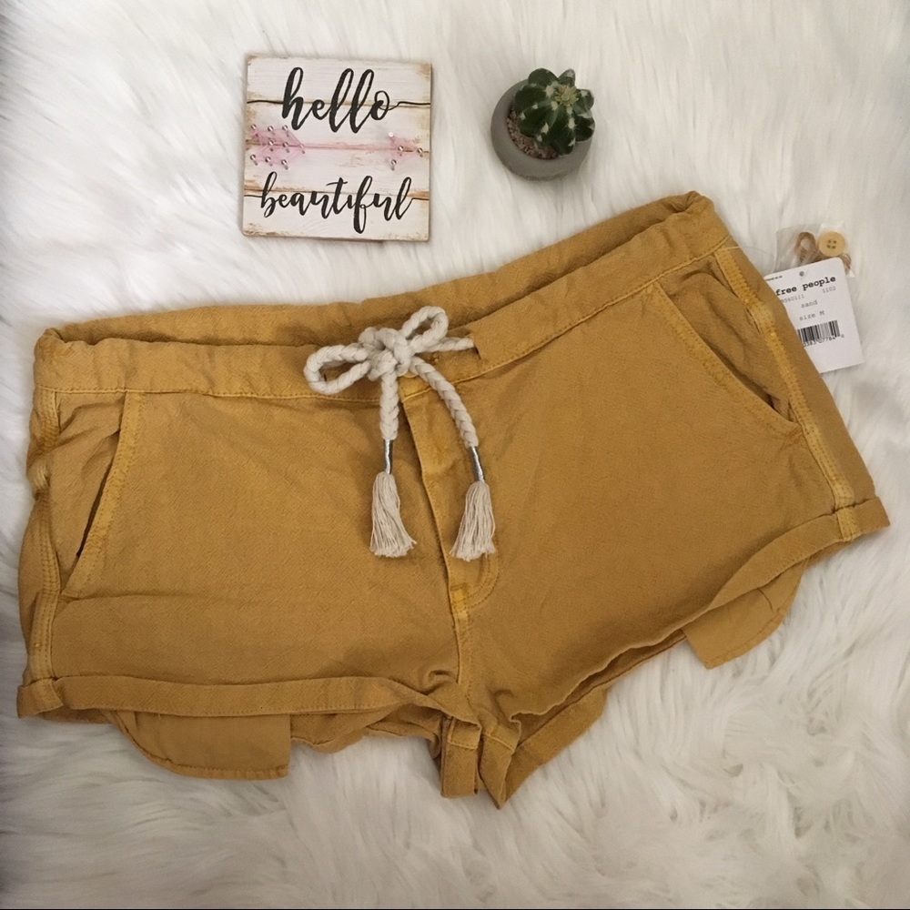 NWT Free People Shorts Sand Size Medium